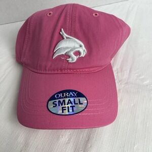 New Hampshire Wildcats Hat Pink Strapback Small Medium New NWT Ouray
